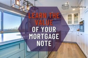 Image of Nice Kitchen with Words: Learn the Value of Your Mortgage Note