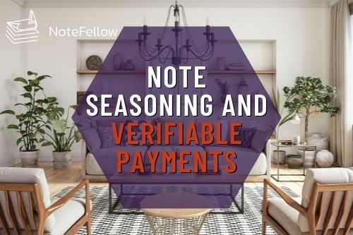 Living Room with Words "Note Seasoning and Verifiable Payments"